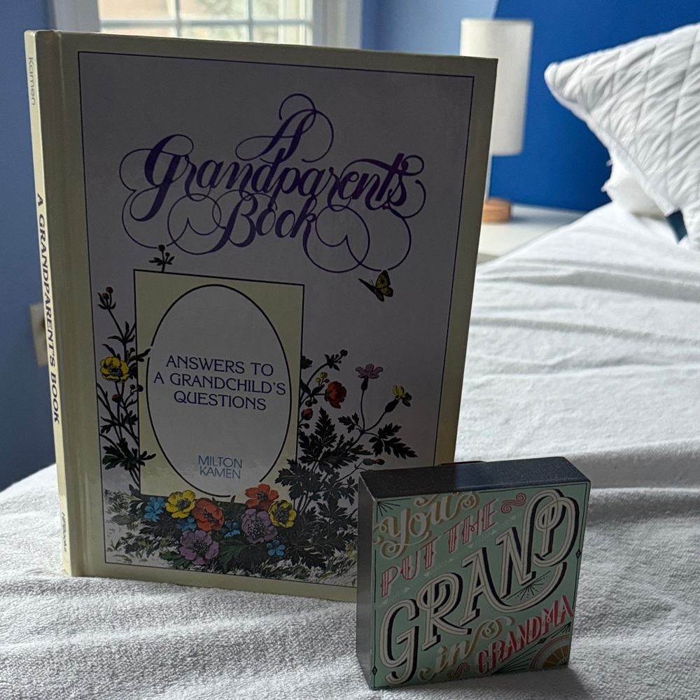 Floral 'A Grandparent's Book' by Milton Kamen